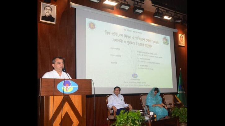 বছরের প্রতিটি দিনেই পরিবেশ সুরক্ষা কার্যক্রম চালাতে হবে: পরিবেশমন্ত্রী বছরের প্রতিটি দিনেই পরিবেশ সুরক্ষা কার্যক্রম চালাতে হবে: পরিবেশমন্ত্রী