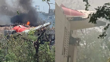 ২৪২ যাত্রী নিয়ে এয়ার ইন্ডিয়ার উড়োজাহাজ বিধ্বস্ত