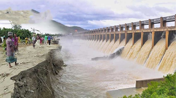 বাঁধের গেট খুলে দিল ভারত, পাকিস্তান প্লাবিত হওয়ার আশঙ্কা বাঁধের গেট খুলে দিল ভারত, পাকিস্তান প্লাবিত হওয়ার আশঙ্কা