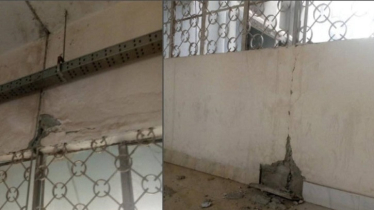 ঢাবিতে ভূমিকম্পে একাধিক হলের ভবনে ফাটল, আতঙ্কে শিক্ষার্থীরা