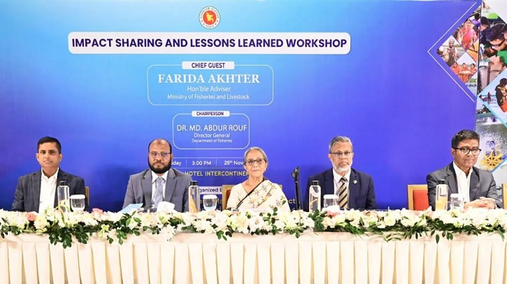 অপরিকল্পিতভাবে মাছ আহরণের কারণে সমুদ্রে মাছের স্টক কমে যাচ্ছে: মৎস্য উপদেষ্টা