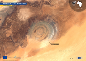 Sentinel-2 Captures Striking ‘Eye of the Sahara’