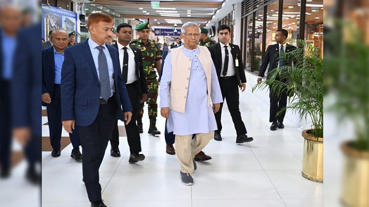 রোমের উদ্দেশে ঢাকা ত্যাগ প্রধান উপদেষ্টার রোমের উদ্দেশে ঢাকা ত্যাগ প্রধান উপদেষ্টার